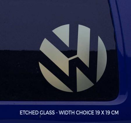 Lovely VW Logo Decal Sticker for VW Campers and Vans.