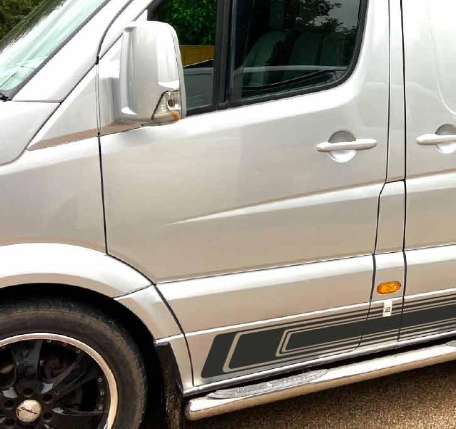 VW Crafter & Sprinter | Graphic Side Stripe Decal